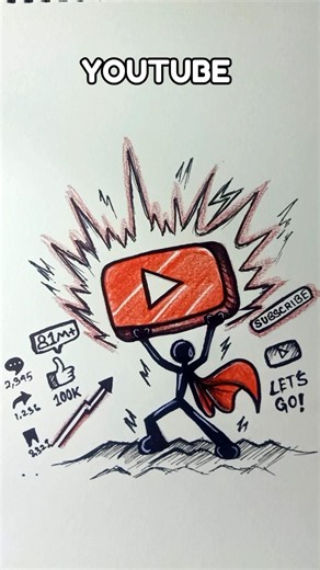 How To Draw Stickman With Different Powers 🔥 #stickman #drawing