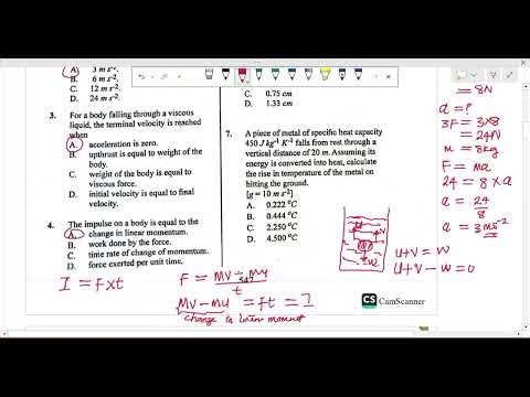 2025 GCE PHYSICS (2022 Past Question) Q1–Q5 Full Solution | Real Exam Practice & Tips