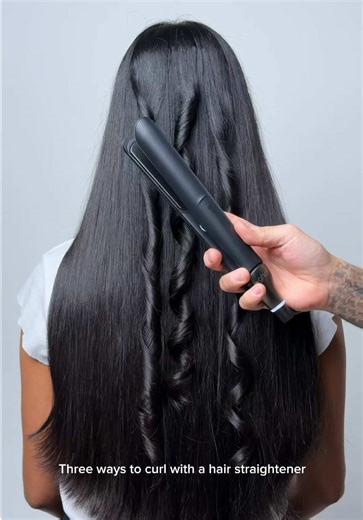 Effortless Waves and Defined Curls with GHD Straighteners