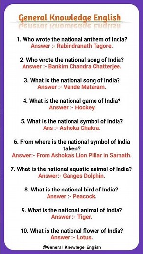 General knowledge questions and answers | Gk in english | Gk important questions for upsc #gk