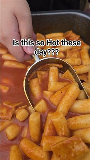 Is this so hot these days? Just knowing the name of this food will make you a dandy. #Ttekbokki