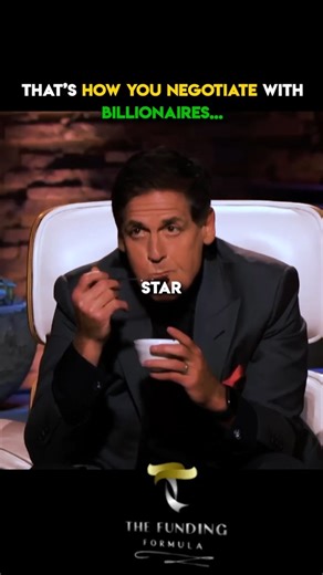 That's How You Negotiate With Billionaires. #sharktank #markcuban #businesstips