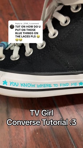 TV Girl Converse Tutorial: How to Decorate Your Converse Shoes