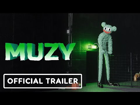 MUZY - Release Date Trailer 4k (NEW Mascot Horror Game)