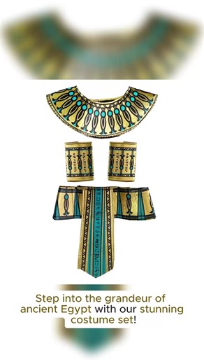Costume Set for Egyptian Pharaohs – Perfect for Events