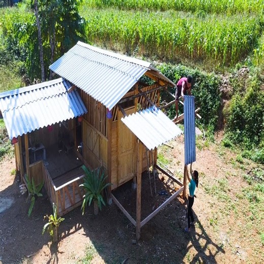 21 reactions | Build a new wooden house in 2023. Expanding the wooden cabin | Building New Life | Facebook