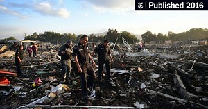 Explosion at Fireworks Market in Mexico Kills Dozens