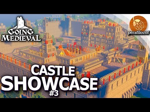 🔎Inspiring settlement designs in Going Medieval | Player built castles & structures Showcase #3