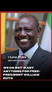 10K reactions · 12 shares | President William Ruto of Kenya believes that the world needs a new financial architecture to enable Africa compete favourably with the rest of the globe. #explore #explorepage | I Love Africa | Facebook