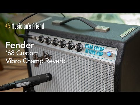 Fender '68 Custom Vibro Champ Reverb Amplifier Demo - All Playing, No Talking