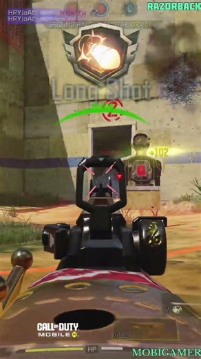 Razorback | Call Of Duty Mobile | Multiplayer | Gameplay | Gunsmith | #shorts #callofduty