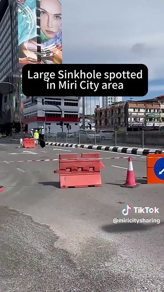 Sinkhole Discovery in Miri City Centre
