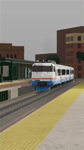 Turboliner passing by Yonkers, NY