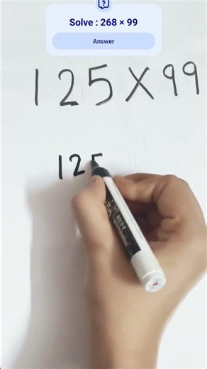 Multiply Any Number by 99 in 5 Seconds! 🤯 The Easiest Math Trick Ever! #Shorts #maths #SAT