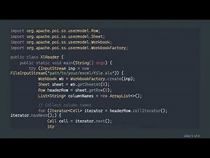 How to Read Excel File Columns in Java Using Apache POI