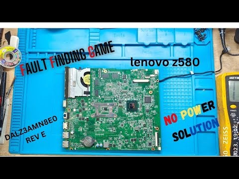 LENOVO Z540 NO POWER SOLUTION | 19V SHORTING CASE STUDY | MOST PERFECT WAY TO REMOVE A 19V SHORTING