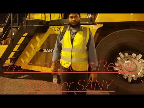 How to inspection Reach Stacker ।। सानी मशीन कोचिंग संस्थान SANY#inspectionday #sany #kalmar