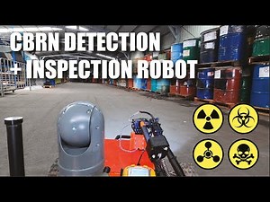 Chemical Biological Radiological and Nuclear Detection and Inspection Robot CBRN Testing