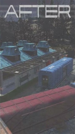 Fallout 76 Train Station build #camp #fallout #gaming