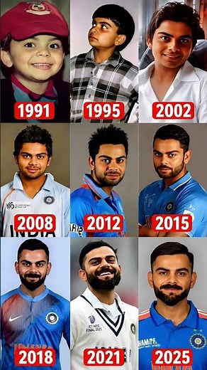 👑 Virat Kohli's Incredible Journey (1991–2025) 🏏 | From Childhood to King Kohli ❤️