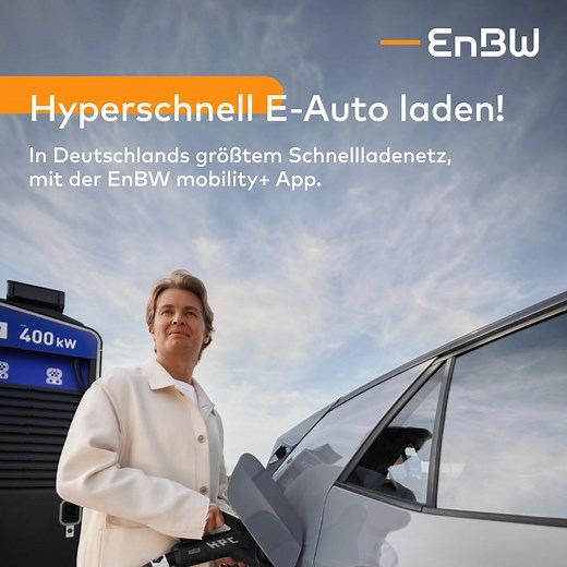 Mit der EnBW mobility App findest Du die passenden Ladepunkte und lädst 100% Ökostrom an EnBW-Ladesäulen. | EnBW