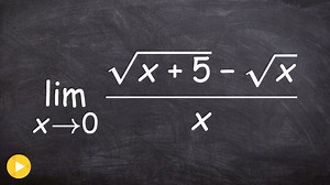 Rationalizing the radical to evaluate the limit