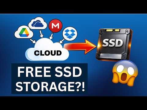 How to turn your cloud storage into a virtual hard drive or SSD on your Windows computer?
