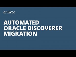 Automated Oracle Discoverer Migration & Extraction tool