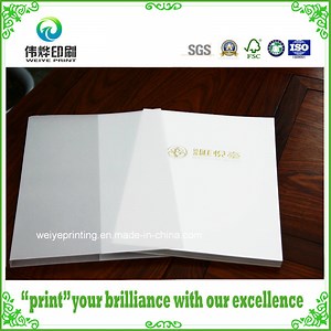 [Hot Item] Custom Fancy Paper Printing Book with Butter Paper Slipcase