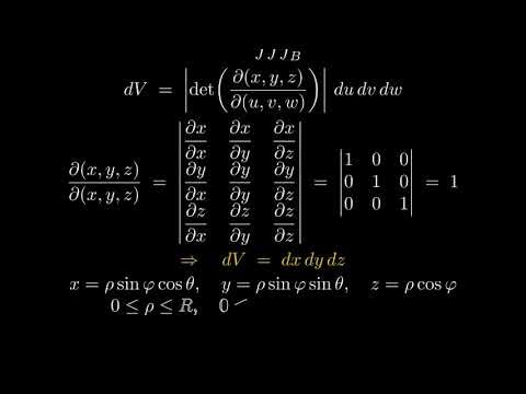 Calcul du volume d’une Boule en utilisant l’intégrale triple #maths #fonction #education