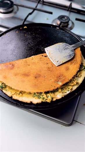 Viraj Naik on Instagram: "Instant Dosa batter recipe with Cheese Palak Dosa!! This is a must try recipe, with this instant street style fancy dosa batter recipe you can make variety of dosas!! [Dosa Batter Recipe, Instant Dosa Batter Recipe, Cheese Palak Dosa Recipe]"
