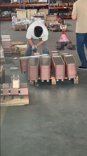 Brazed Plate Heat Exchanger Cleaning and Packing Process