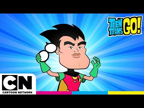 Teen Titans Go! | Robin se quita la máscara | Cartoon Network
