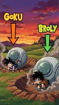 What If Broly Was Sent to Earth with Goku? (DBZ)