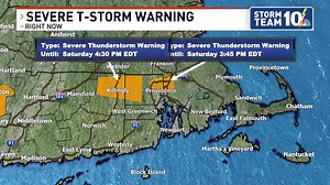 2.7K views | A SEVERE THUNDERSTORM WARNING has been issued in Southern New England. Take shelter if in the path of this storm, and visit https://turnto10.com/weather?utm_source=facebook.com&utm_medium=social&utm_campaign=socsyntes for more information. | NBC 10 WJAR | Facebook