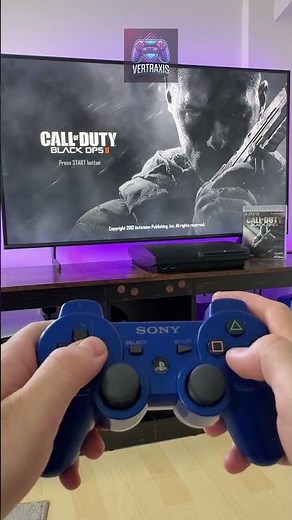 Playing some BLACK OPS 2 on the PS3 for Nostalgia