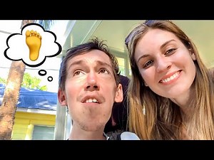 Shane REALLY likes Hannah's Feet...