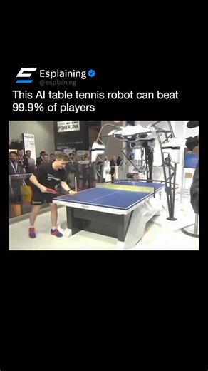 Esplaining | Meet Forpheus, Omron’s AI-powered table tennis robot. It uses cameras, sensors, and machine learning to analyze an opponent’s movements,... | Instagram
