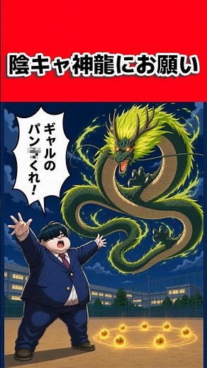 Making a wish to an introverted Shenron