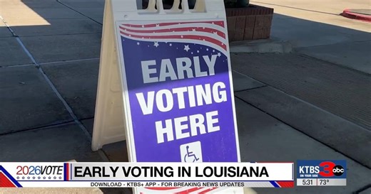 Early voting underway in Louisiana’s 2026 primary election