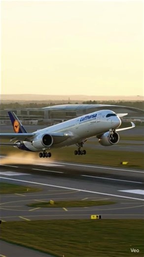 smooth take off lufthansa airbus a350 at frakfurt airport#aviation #germany#planespotting #airbus