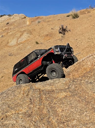 Hitting the trails with my traxxas Trx4 bronco #rc #rctruck #traxxas #trx4 #rccrawler