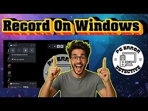 How To Record On Windows 10 | Screen & Audio Tutorial (2025)
