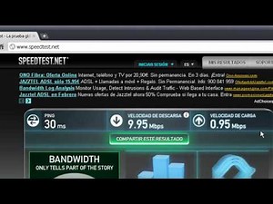 Speedtest.net - Testea la velocidad de tu conexión a Internet