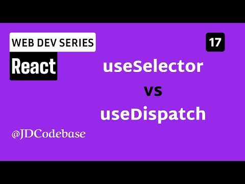 React Redux Tutorial – useSelector, useDispatch & Connecting Components