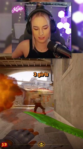 3 Girls on 1 Team in #cs2