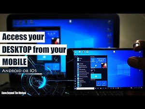 Control Desktop from Mobile | Android or IOS | Chrome Remote Desktop