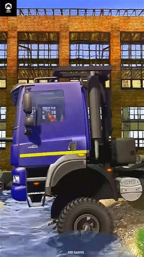 Extreme Off-Road Challenge in Deep Mud | MudRunner Gameplay! #mudrunner #short