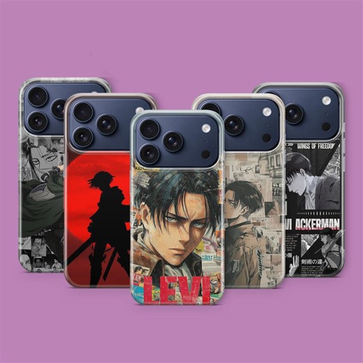 Levi Ackerman Phone Case AOT Captain Cover for iPhone Pro Max Air Mini Plus E Samsung Ultra Fe Google Pixel Pro XL A - Etsy