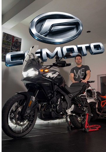 Ya la vamos a meter a tierra, a ver si aguanta… o yo 😂 Cfmoto 700MTA 2025 🤘🏻 #cfmoto #700mt